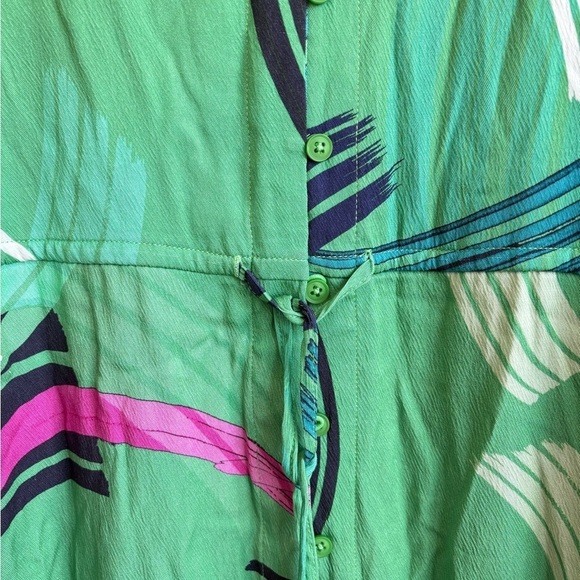 NWT ANTHROPOLOGIE THE ODELLS KIMONO MAXI DRESS Size Medium - Picture 8 of 9